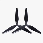HQProp MacroQuad 3-Blades Propellers 9X5X3(CW CCW) Black-Glass Fiber Reinforced Nylon For RC Drone DIY Parts